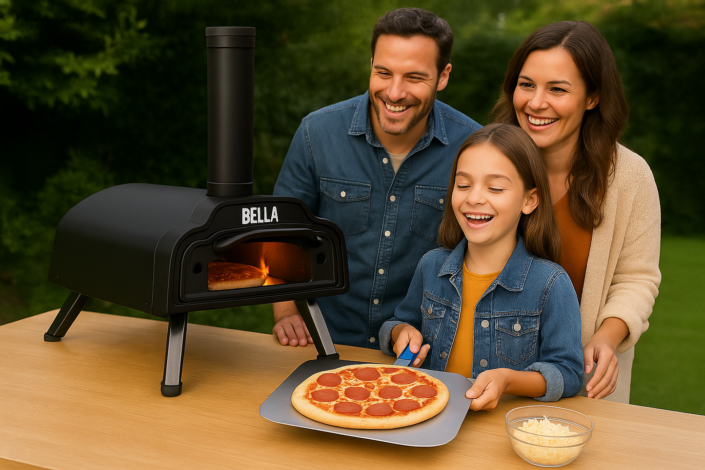 Bella Pizza Ofn með Snúningi